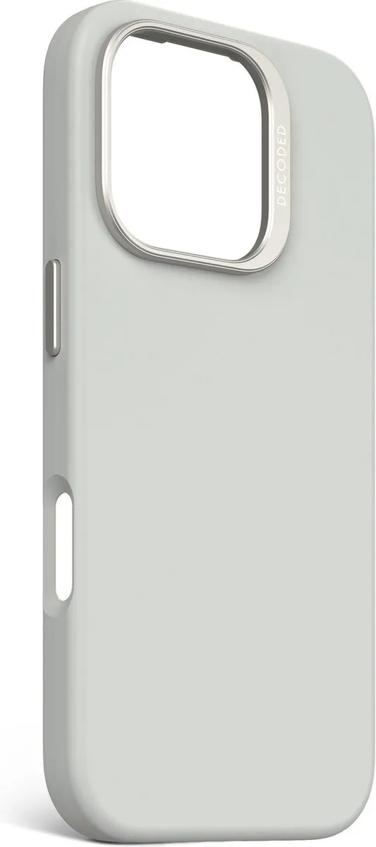 Decoded Siliconen Hoesje iPhone 16 Pro - Stone Grijs