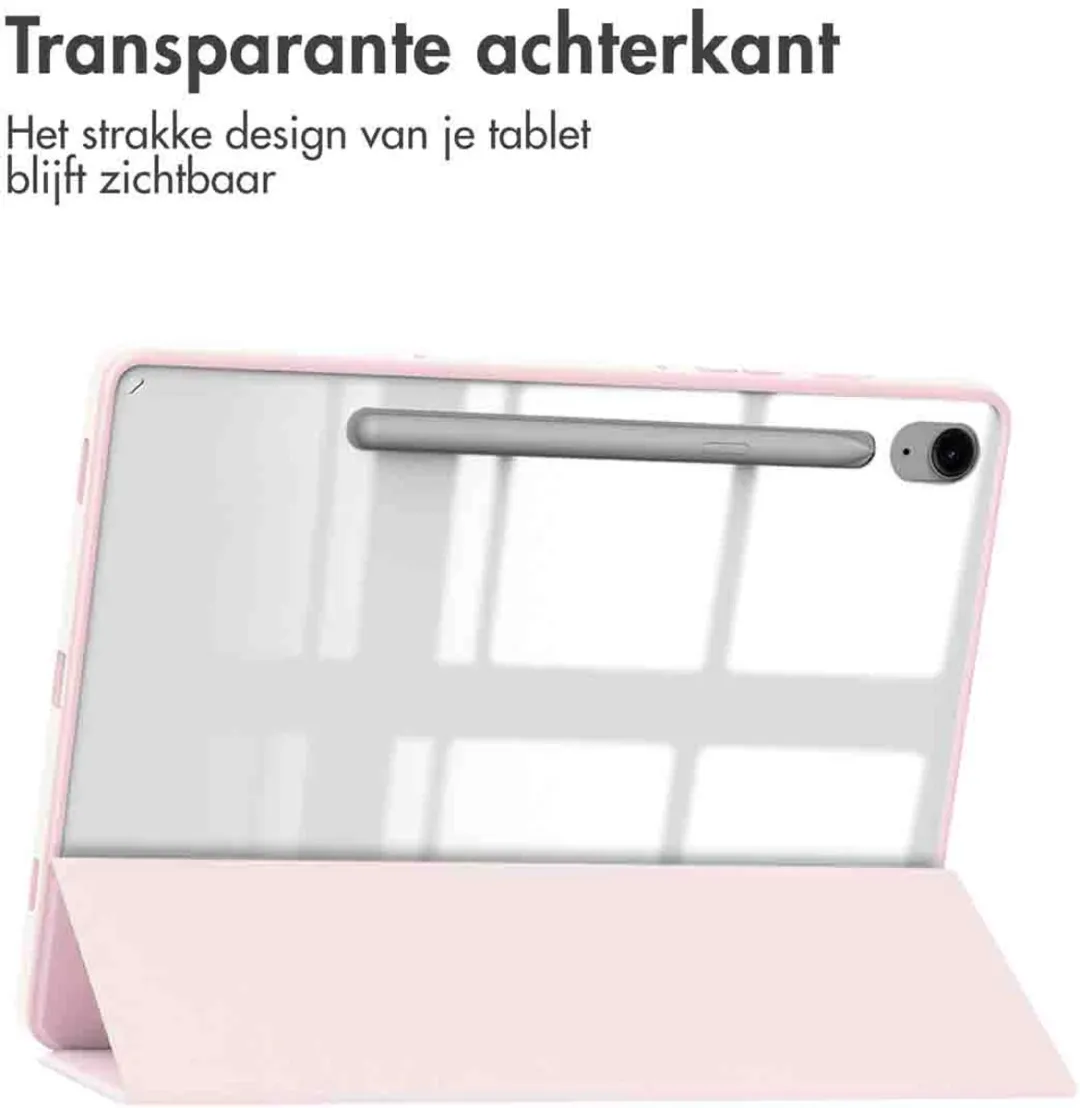 Imoshion SH00067767 Tablethoes - Trifold Hardcase Bookcase - Roze