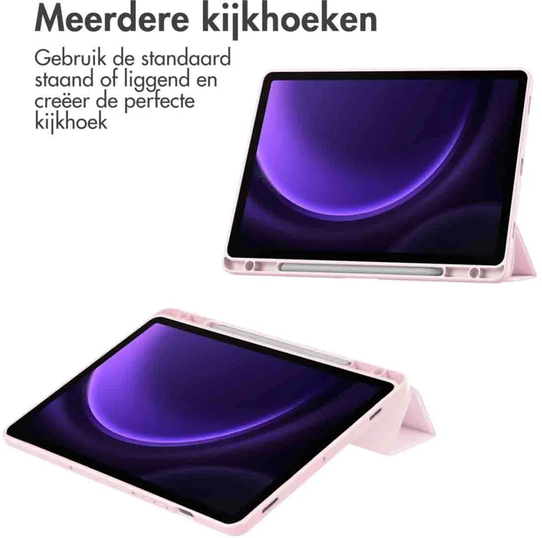Imoshion SH00067767 Tablethoes - Trifold Hardcase Bookcase - Roze