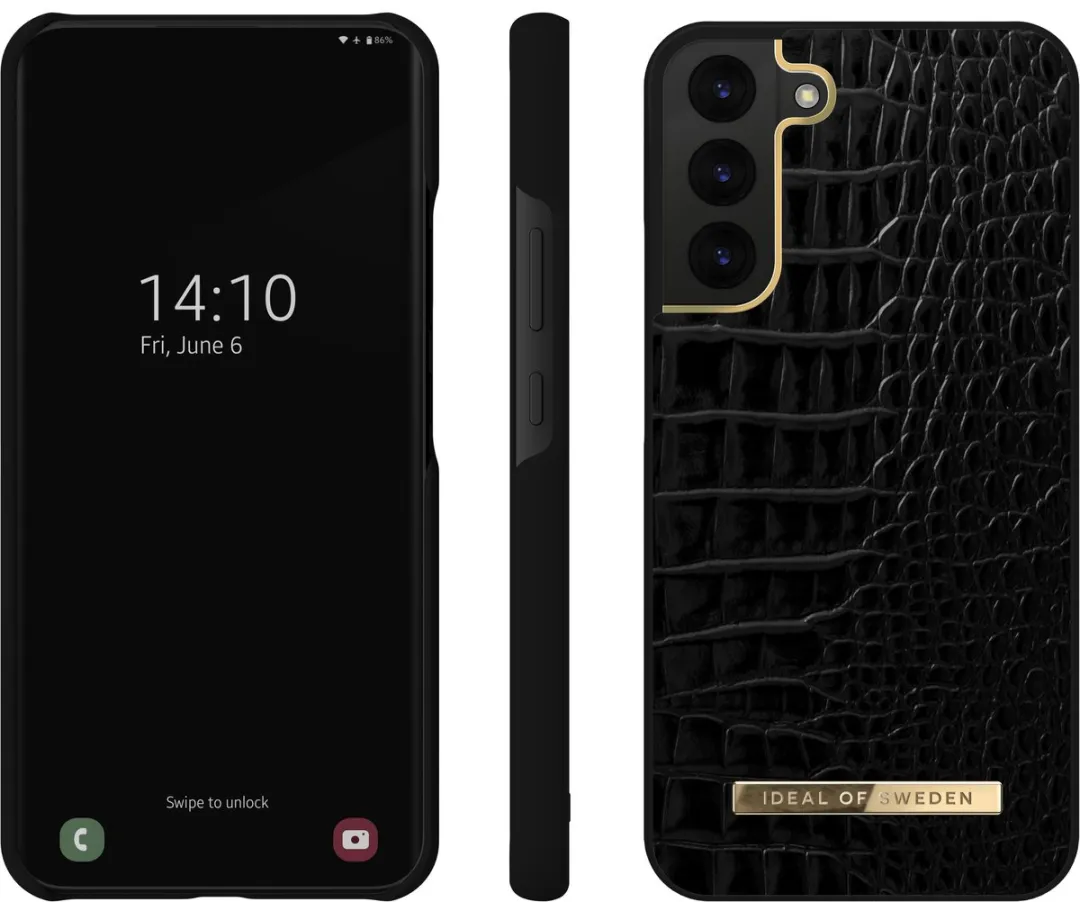 iDeal of Sweden Atelier Hoesje S22 Plus - IDACAW20-S22P-236 - Zwart