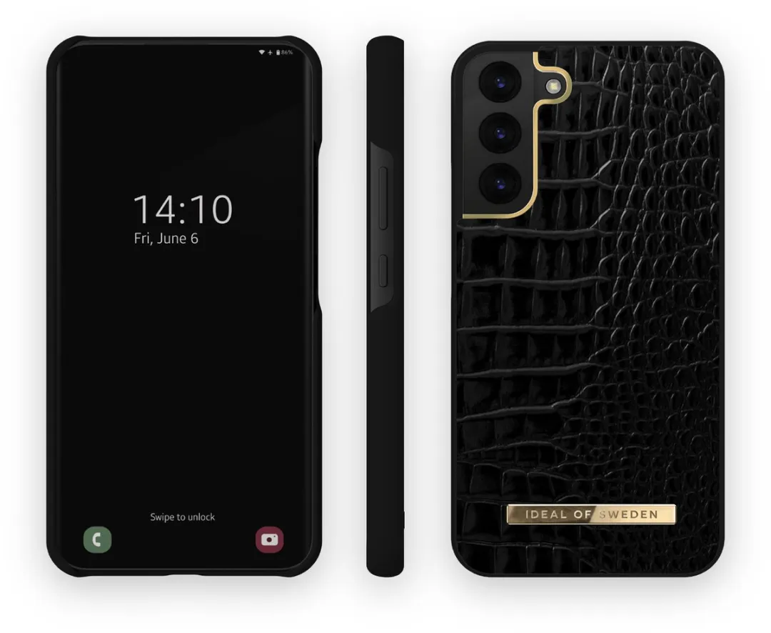 iDeal of Sweden Atelier Hoesje S22 Plus - IDACAW20-S22P-236 - Zwart