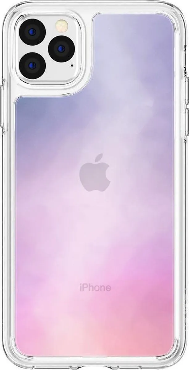 Spigen Hybrid Quartz TPU Hoesje iPhone 11 Pro Max - Transparant Roze