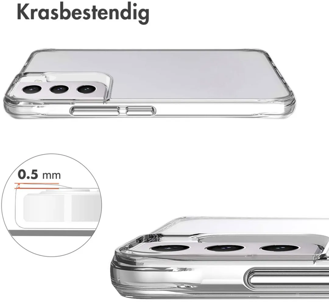 Imoshion Hoesje Samsung Galaxy S22 Plus - Transparant - afbeelding 6 van 6