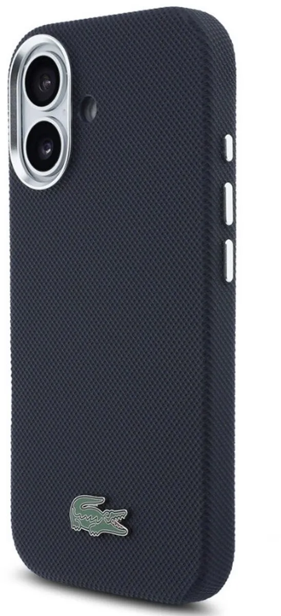 Lacoste Back Cover Case Navy voor iPhone 17 Air - MagSafe
