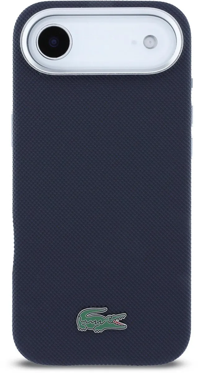 Lacoste Back Cover Case Navy voor iPhone 17 Air - MagSafe - afbeelding 6 van 6