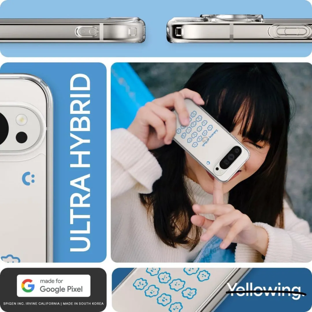 Spigen Ultra Hybrid ACS07895 Hoesje - Google Pixel 9 Pro XL - Print - afbeelding 6 van 6