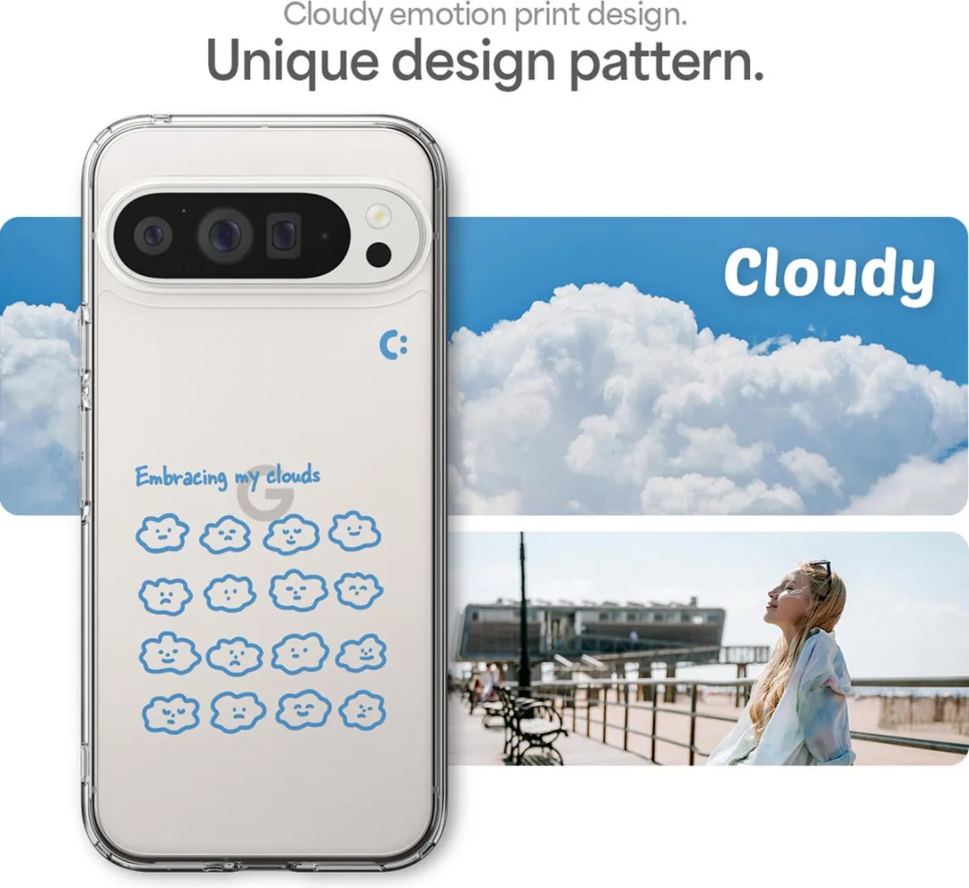 Spigen Ultra Hybrid ACS07895 Hoesje - Google Pixel 9 Pro XL - Print