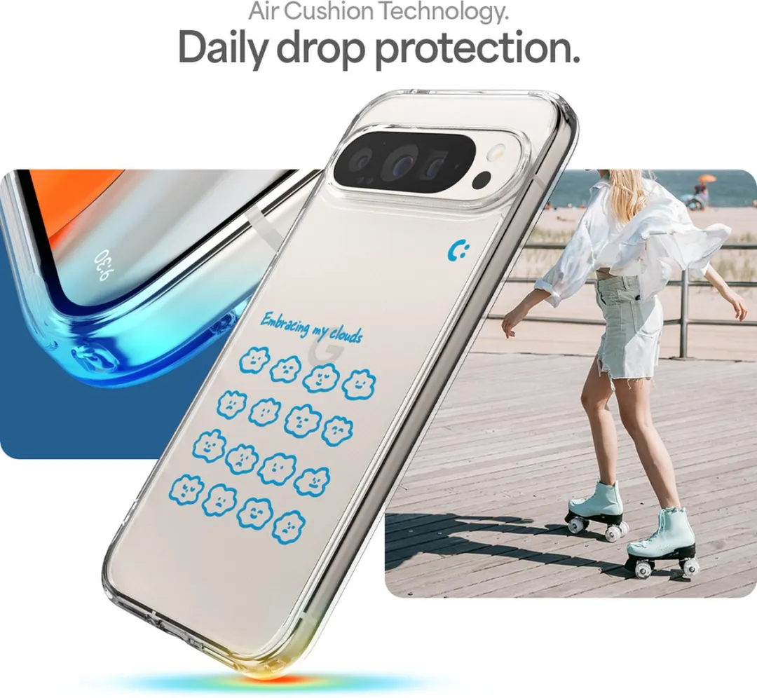 Spigen Ultra Hybrid ACS07895 Hoesje - Google Pixel 9 Pro XL - Print