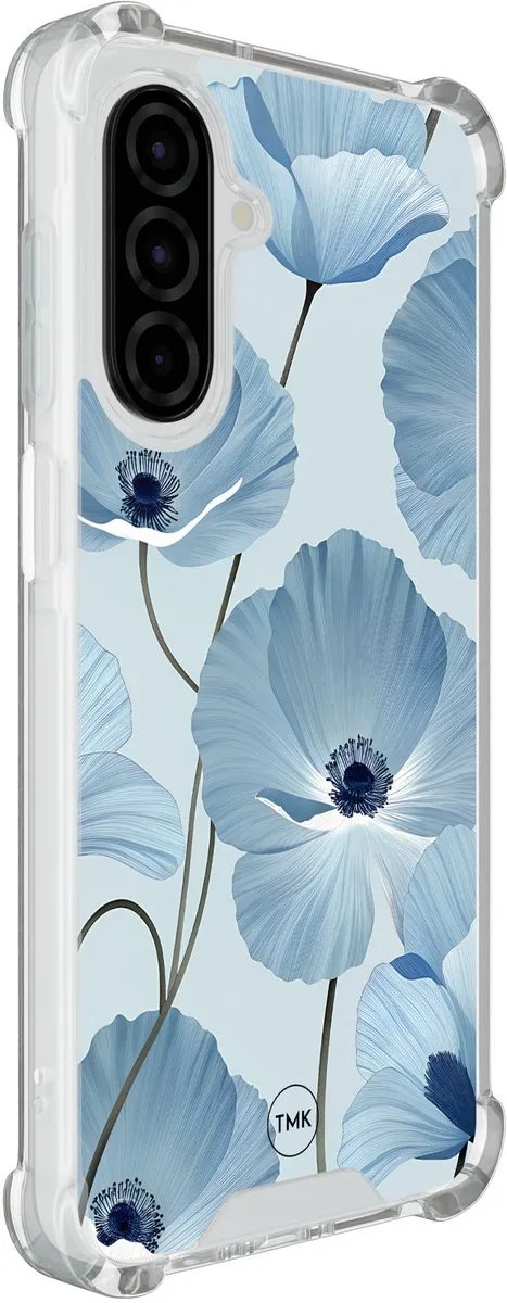 Casevibes Shockproof Hoesje Samsung Galaxy A26 S/A26/S/024 - Blauw Bloemenveld