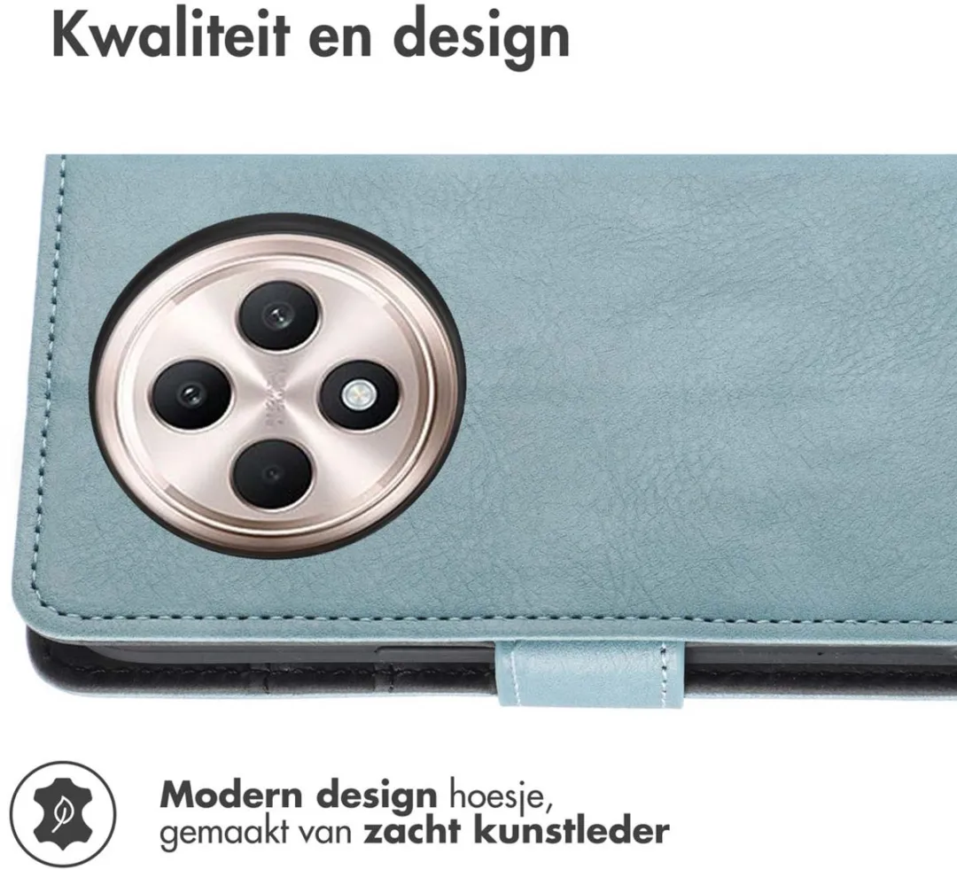 Imoshion Hoesje Oppo Reno 12F 3 Stuks - Lichtblauw