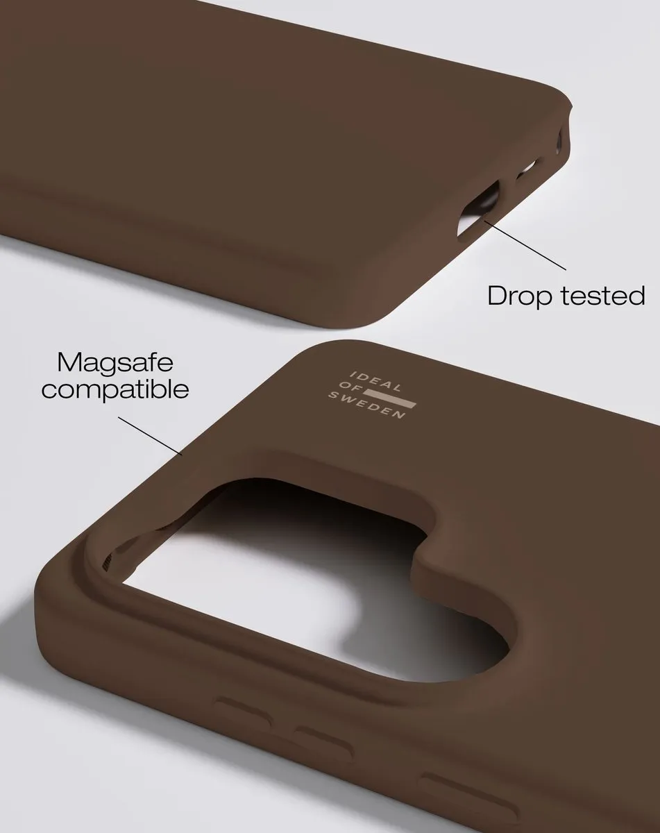 iDeal of Sweden Silicone Hoesje S26 Ultra - MagSafe - Mocha Mousse