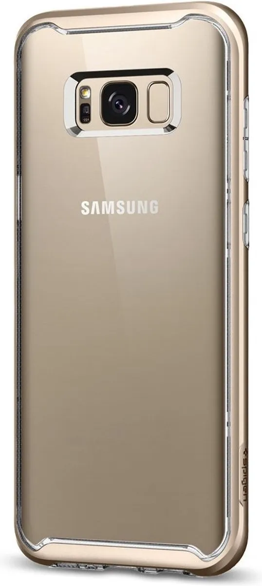 Spigen Neo Hybrid Crystal Case Samsung Galaxy S8+ - Roze Transparant