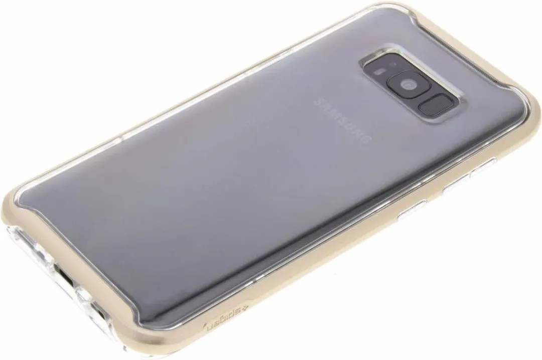 Spigen Neo Hybrid Crystal Case Samsung Galaxy S8+ - Roze Transparant