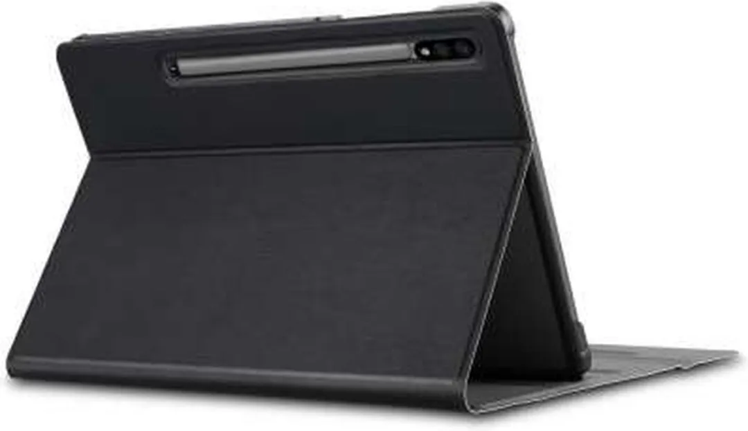 Just in Case Cazy Tablethoes met Toetsenbord 9715486 - Samsung Galaxy Tab S7 FE - Zwart