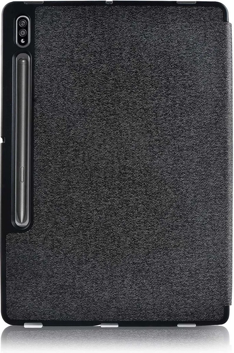 Nedis TCVR10008GY Folio-hoes - Samsung Galaxy Tab S7+ - 12.4" - Grijs/Zwart