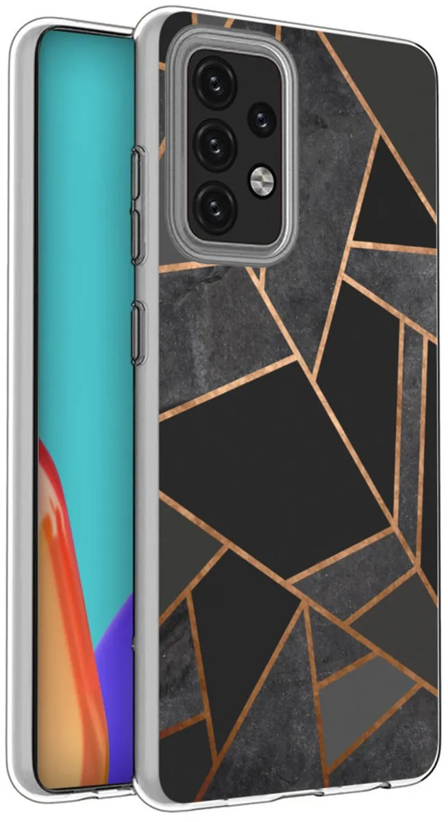 Imoshion Hoesje Samsung Galaxy A52 Black Graphic