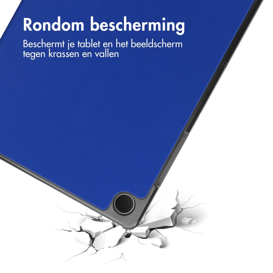 imoshiion Tablethoes Samsung Galaxy Tab A9 Plus - Trifold Bookcase SH00072032 - Blauw