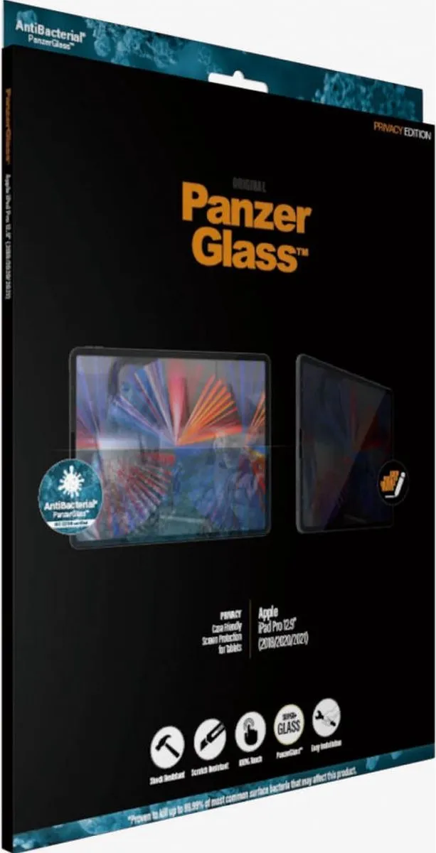 PanzerGlass P2695 Screenprotector iPad Pro 12.9 2018 - Transparant