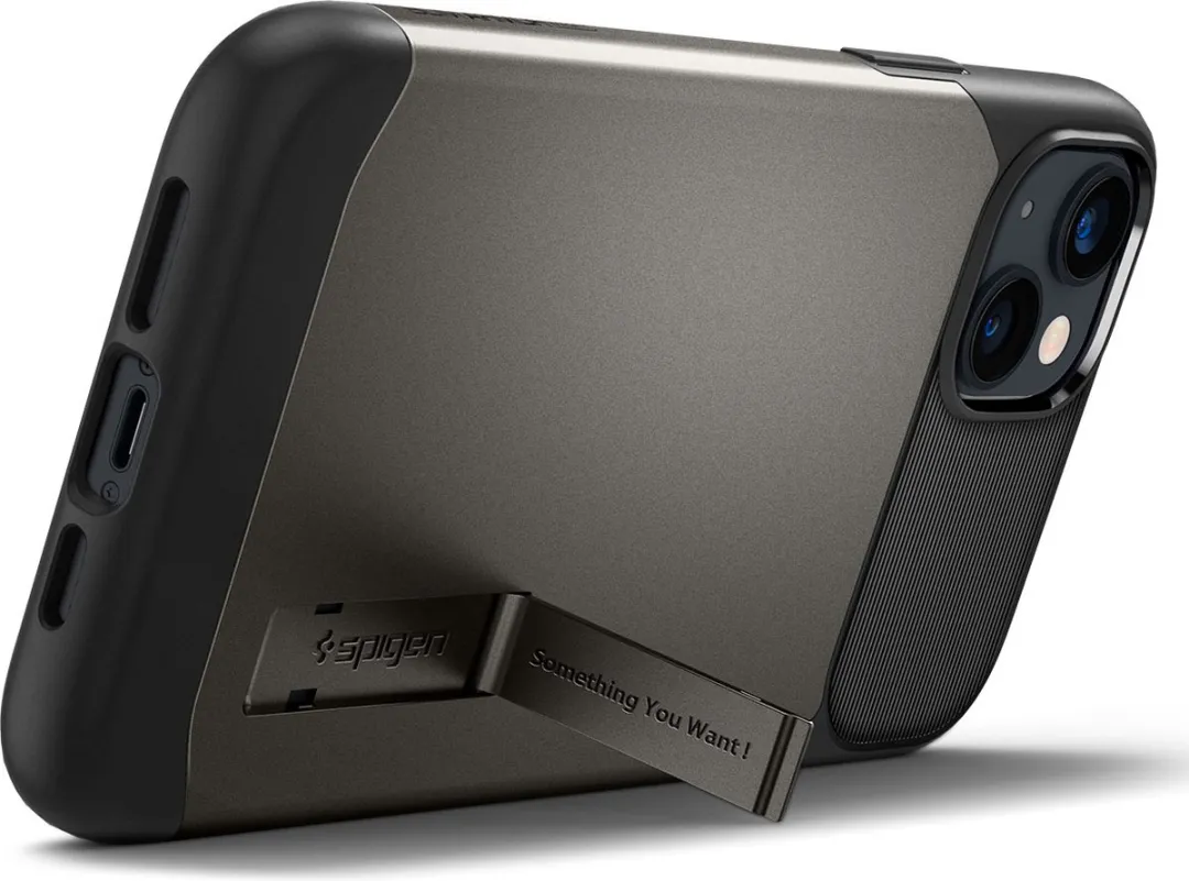Spigen Slim Armor Backcover ACS04659 iPhone 14 Plus - Zwart
