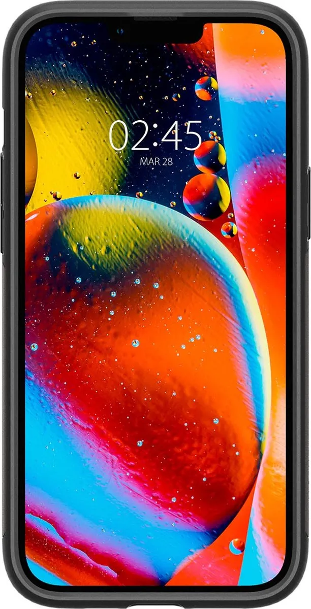 Spigen Slim Armor Backcover ACS04659 iPhone 14 Plus - Zwart