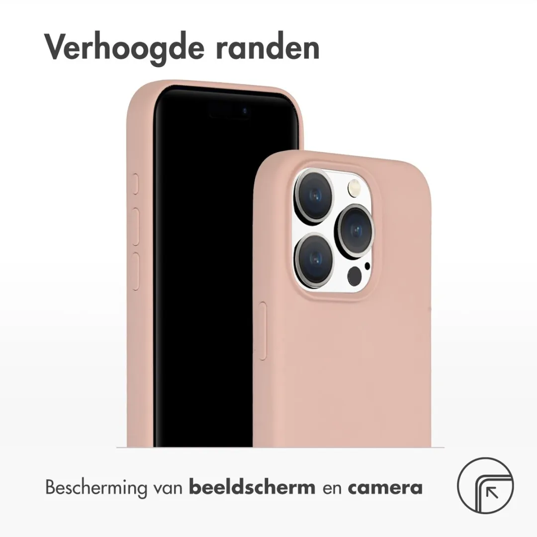 Accezz Hoesje iPhone 15 Pro Roze