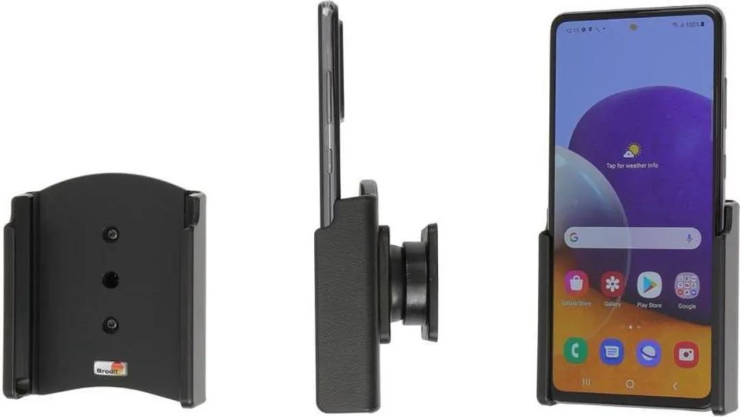 Brodit Houder Samsung Galaxy A72 711257 - Zwart