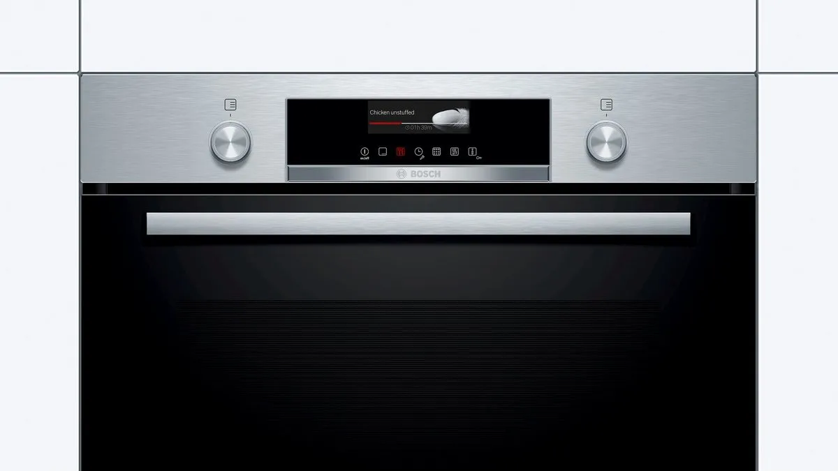 Bosch HBG579BS0 Inbouwoven 71L - 3600W - Zwart