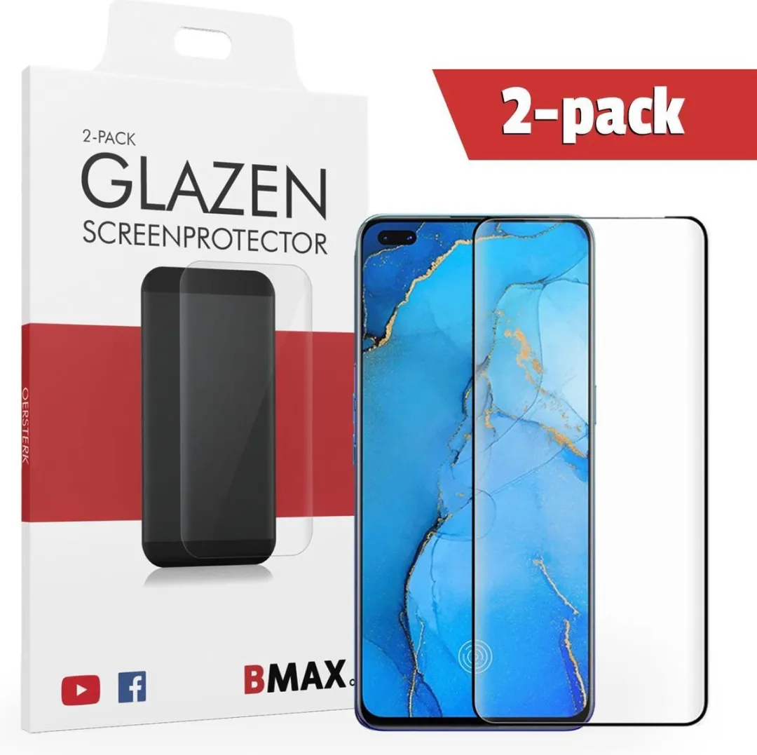 BMAX Geschikt voor OPPO Reno 3 Pro Screenprotector