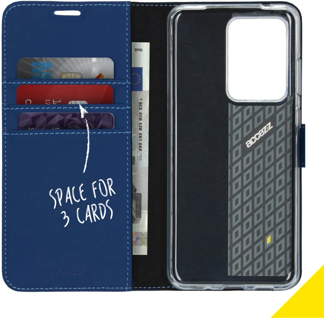 Accezz Hoesje Samsung Galaxy S20 Ultra - Blauw