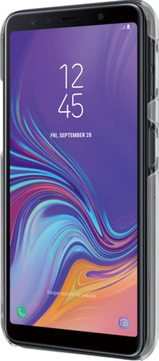 Azuri Telefoonhoesje Samsung Galaxy A7 2018 - Zwart