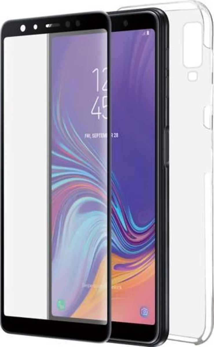 Azuri Telefoonhoesje Samsung Galaxy A7 2018 - Zwart