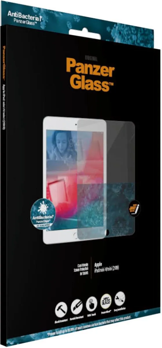 PanzerGlass 558715 Schermbeschermer - iPad Mini 5/4 Zwart - afbeelding 6 van 6