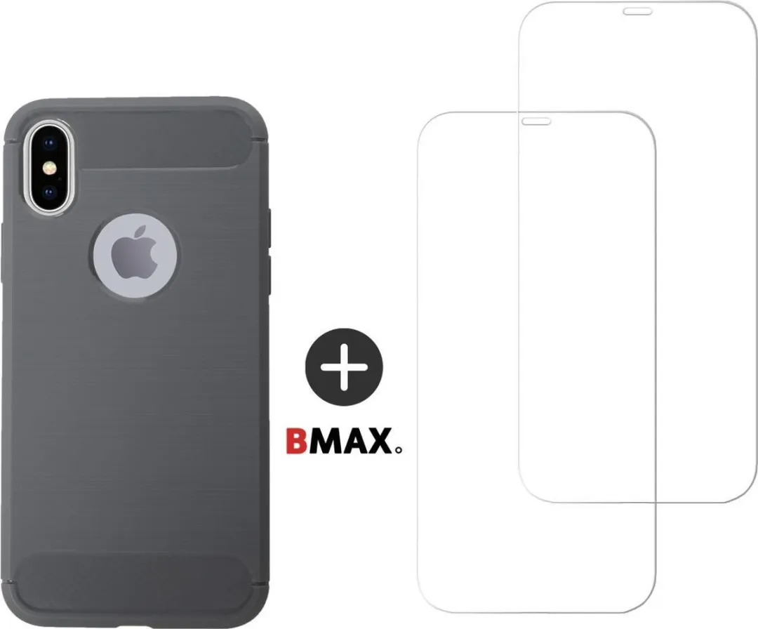 BMAX iPhone X Carbon Softcase