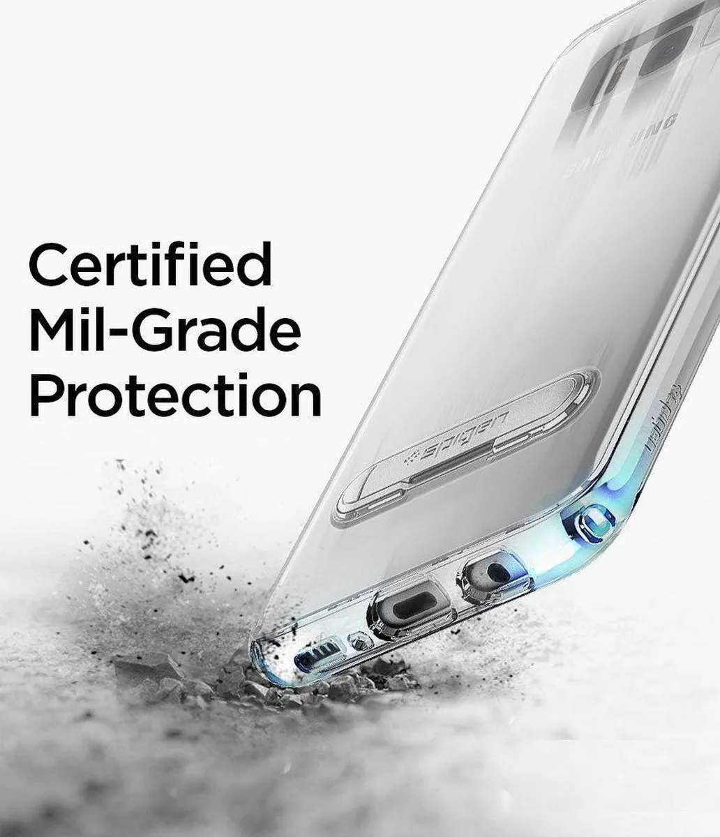 Spigen Ultra Hybrid S G955U19632901 Hoesje - Samsung Galaxy S8+ - Transparant