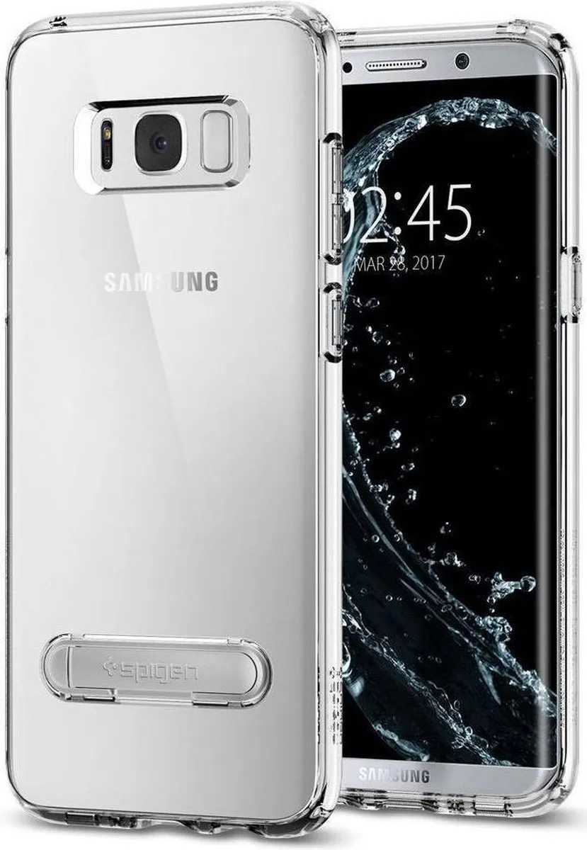Spigen Ultra Hybrid S G955U19632901 Hoesje - Samsung Galaxy S8+ - Transparant