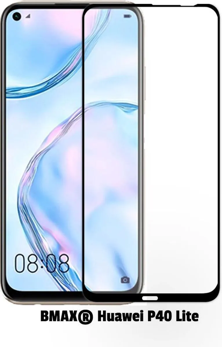 BMAX Glazen Screenprotector Huawei P40 Lite - 2 Stuks