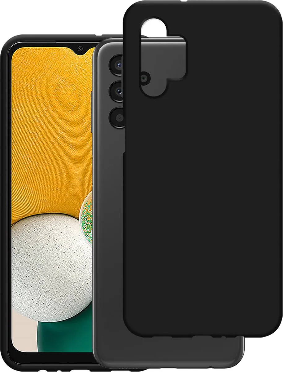 Just in Case Samsung Galaxy A13 Soft TPU Hoesje - Zwart - afbeelding 6 van 6
