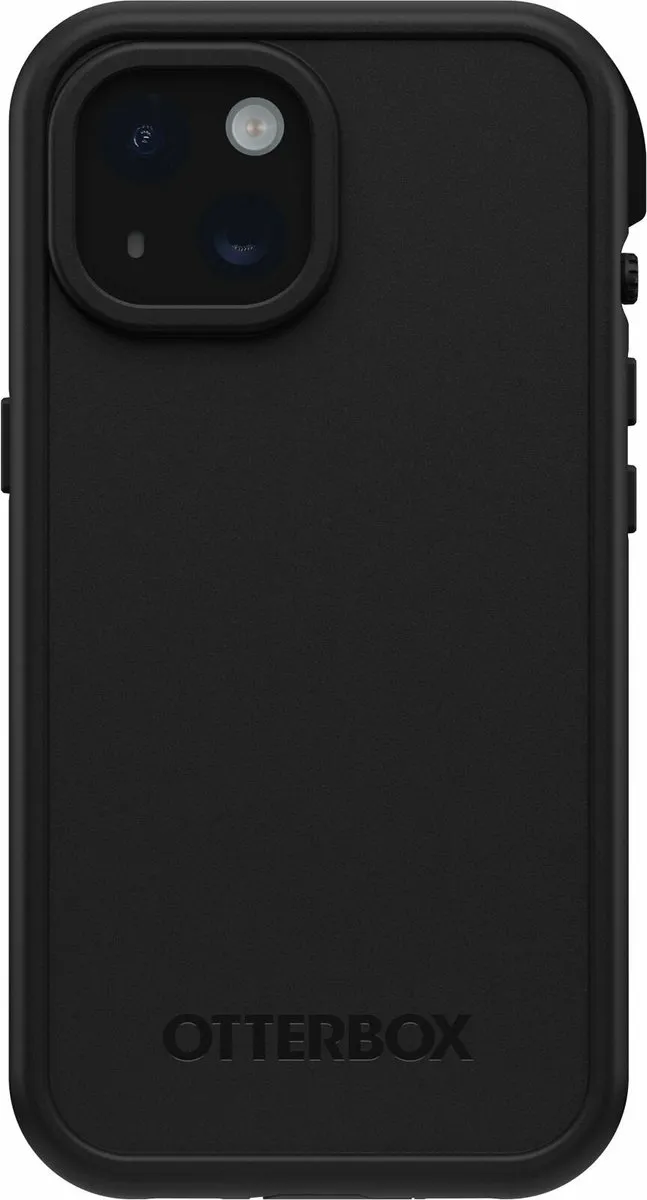 OtterBox Fre MagSafe Hoes iPhone 15 - Zwart - afbeelding 6 van 6