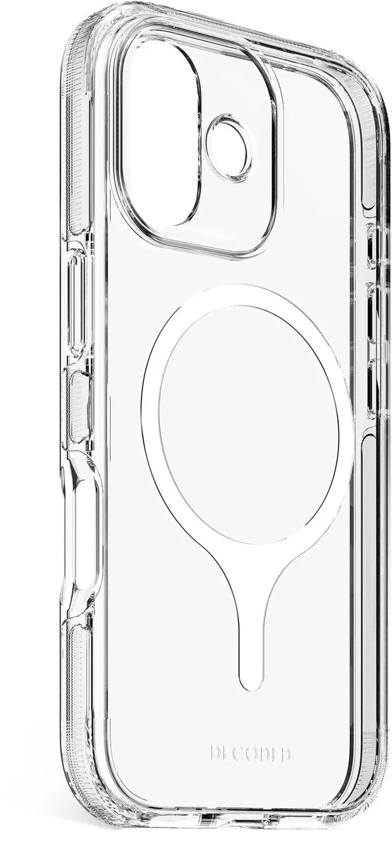 Decoded Clear Hoesje iPhone 17 - Transparant - 100% Gerecycled