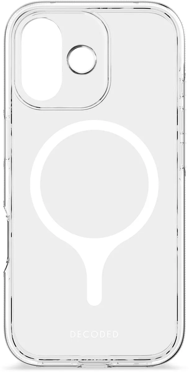 Decoded Clear Hoesje iPhone 17 - Transparant - 100% Gerecycled