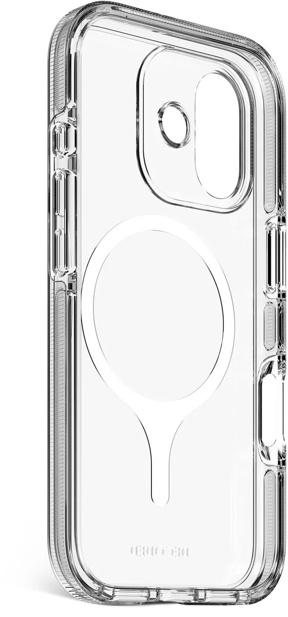 Decoded Clear Hoesje iPhone 17 - Transparant - 100% Gerecycled