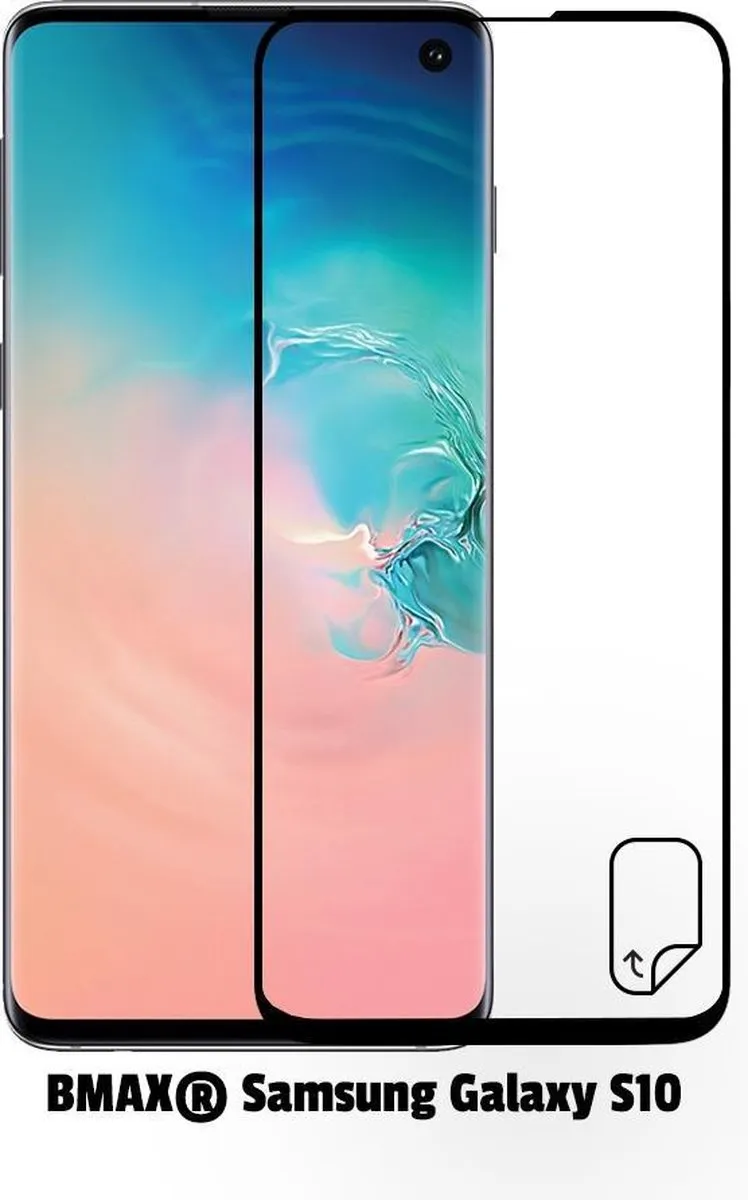 BMAX Screenprotector Samsung Galaxy S10 - 2 Stuks