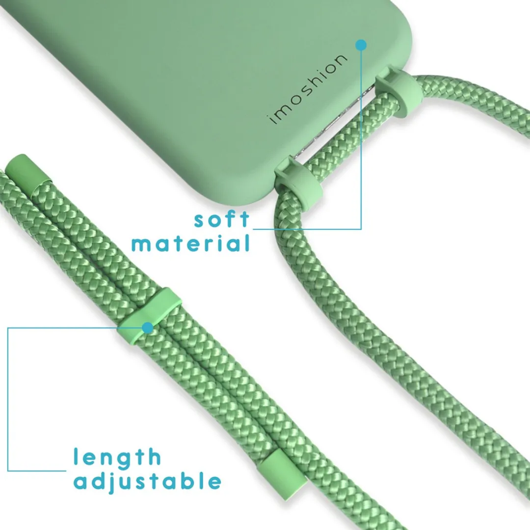 Imoshion Hoesje iPhone 11 Groen - met koord