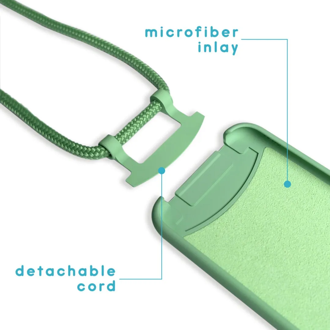 Imoshion Hoesje iPhone 11 Groen - met koord
