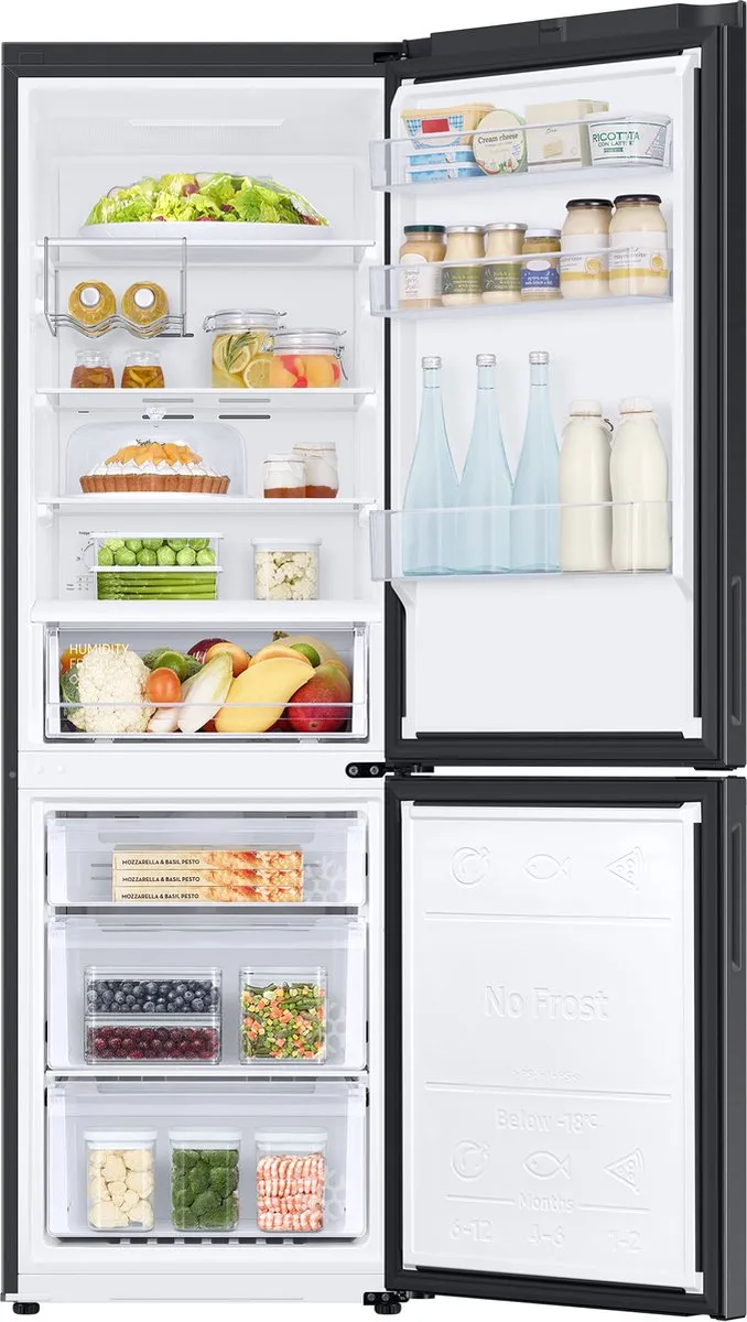 Samsung RB33B612EBN Koel- en vriescombinatie 344L - No-frost - Zwart - afbeelding 6 van 6