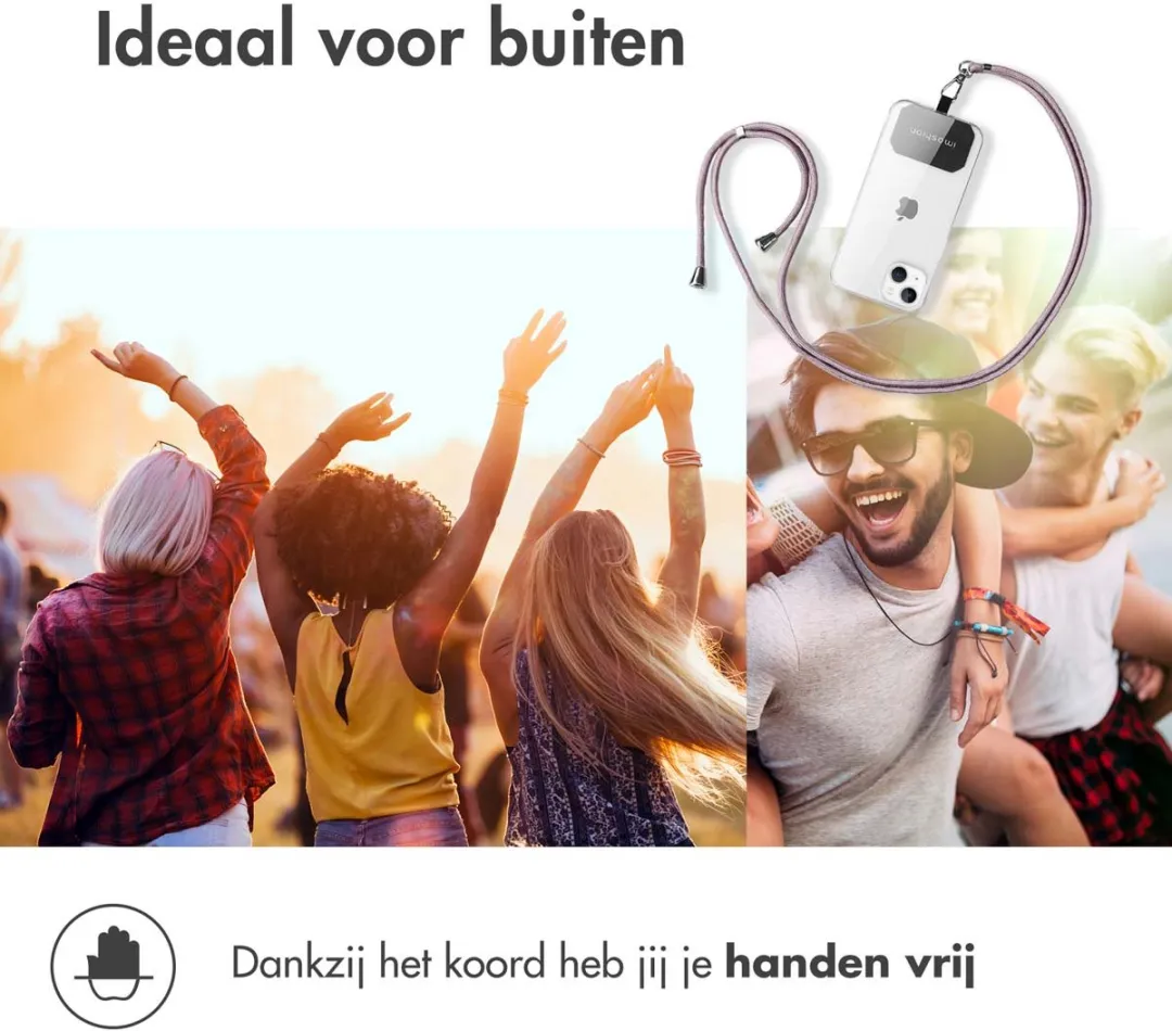 Imoshion Universeel Telefoonkoord SH00047163 - Rosé Goud