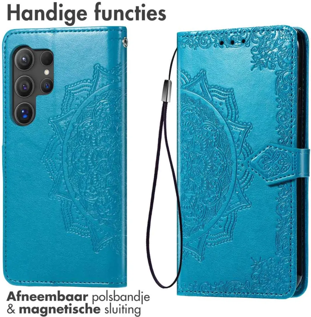 Imoshion Hoesje Samsung Galaxy S25 Ultra - 3 Pasjes - Turquoise