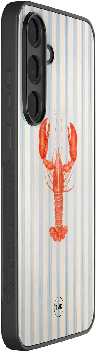 Casevibes Hoesje Samsung Galaxy S25 FE - Blauw Kreeft - TPU