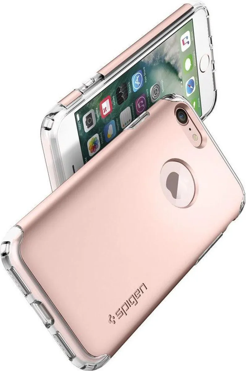 Spigen Hybrid Armor Hoesje iPhone 7/8 - Roze Goud