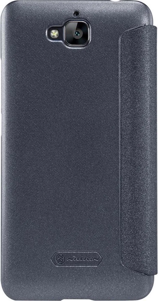 Nillkin Huawei Y6 Pro Sparkle Series Hoesje - Zwart - afbeelding 2 van 6